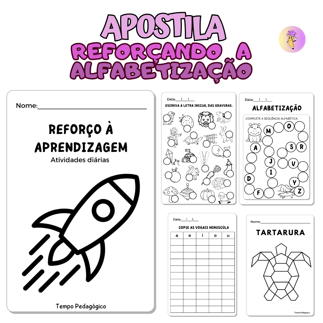 Apostila Reforçando a Alfabetização – Atividades Diárias