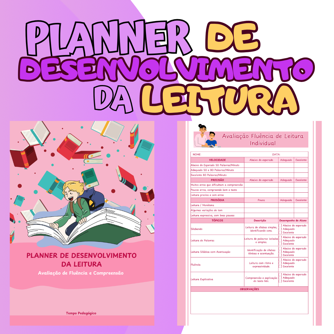 Planner de Desenvolvimento da Leitura