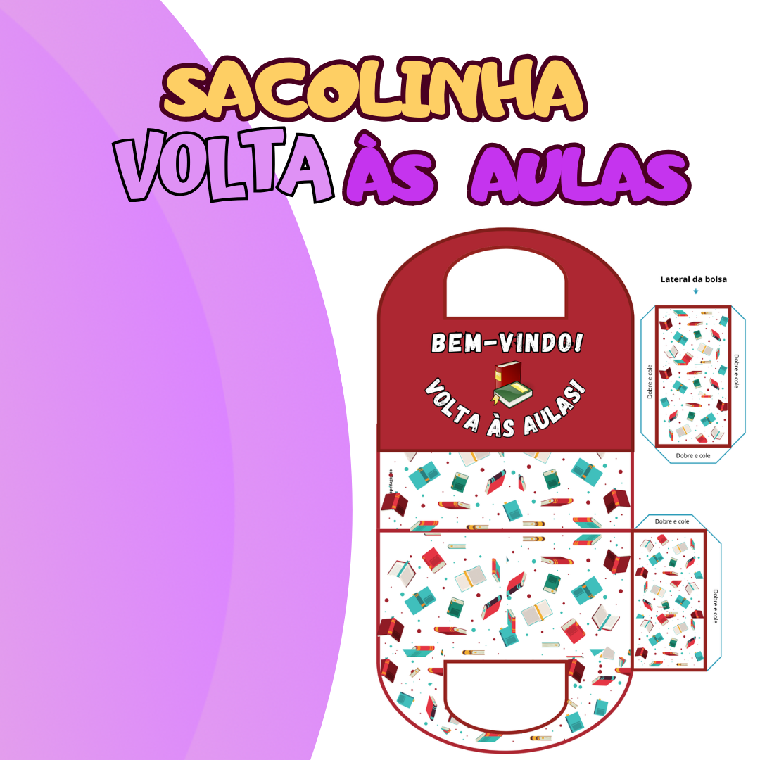 Sacolinha Volta às Aulas - Livro