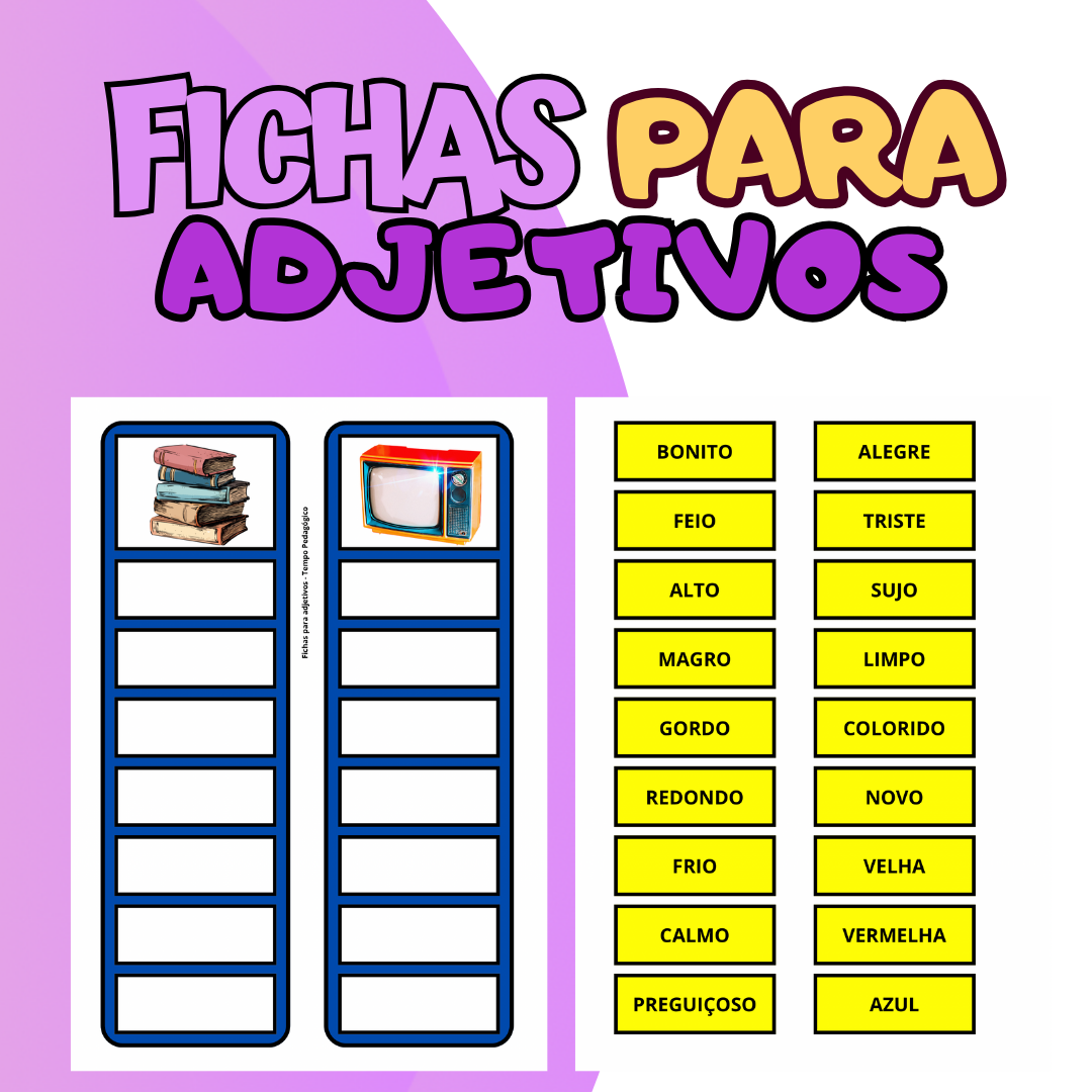 Fichas para Adjetivos