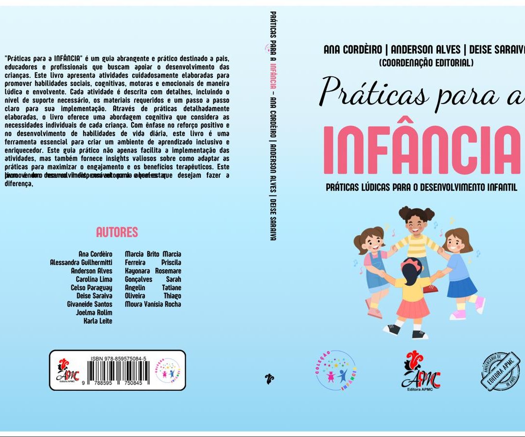 E-Book PRÁTICAS PARA A INFÂNCIA: Práticas Lúdicas para o Desenvolvimento Infantil - LANÇAMENTO