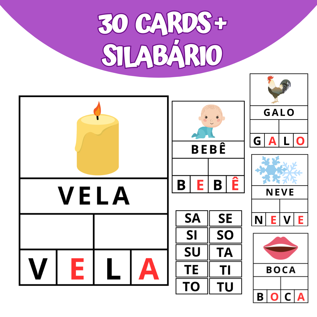 COMPLETE ORDENANDO 2 SÍLABAS SIMPLES