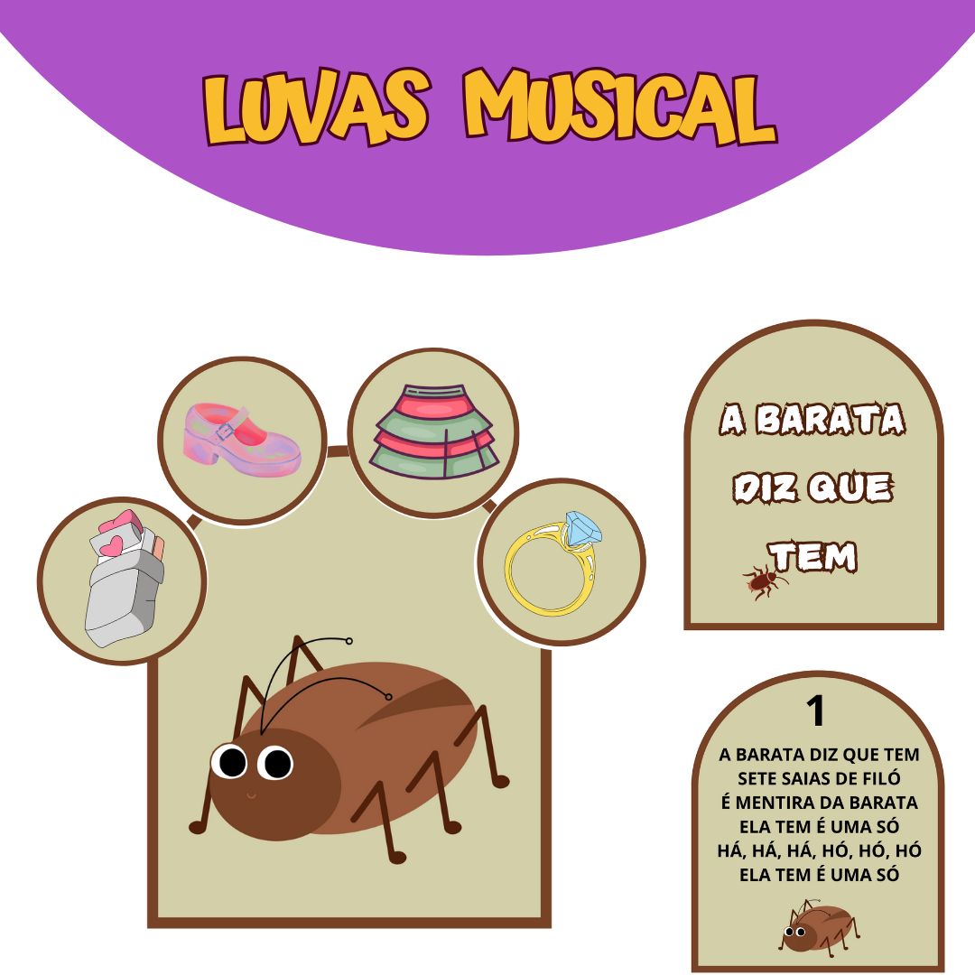 LUVA MUSICAL: A BARATA DIZ QUE TEM