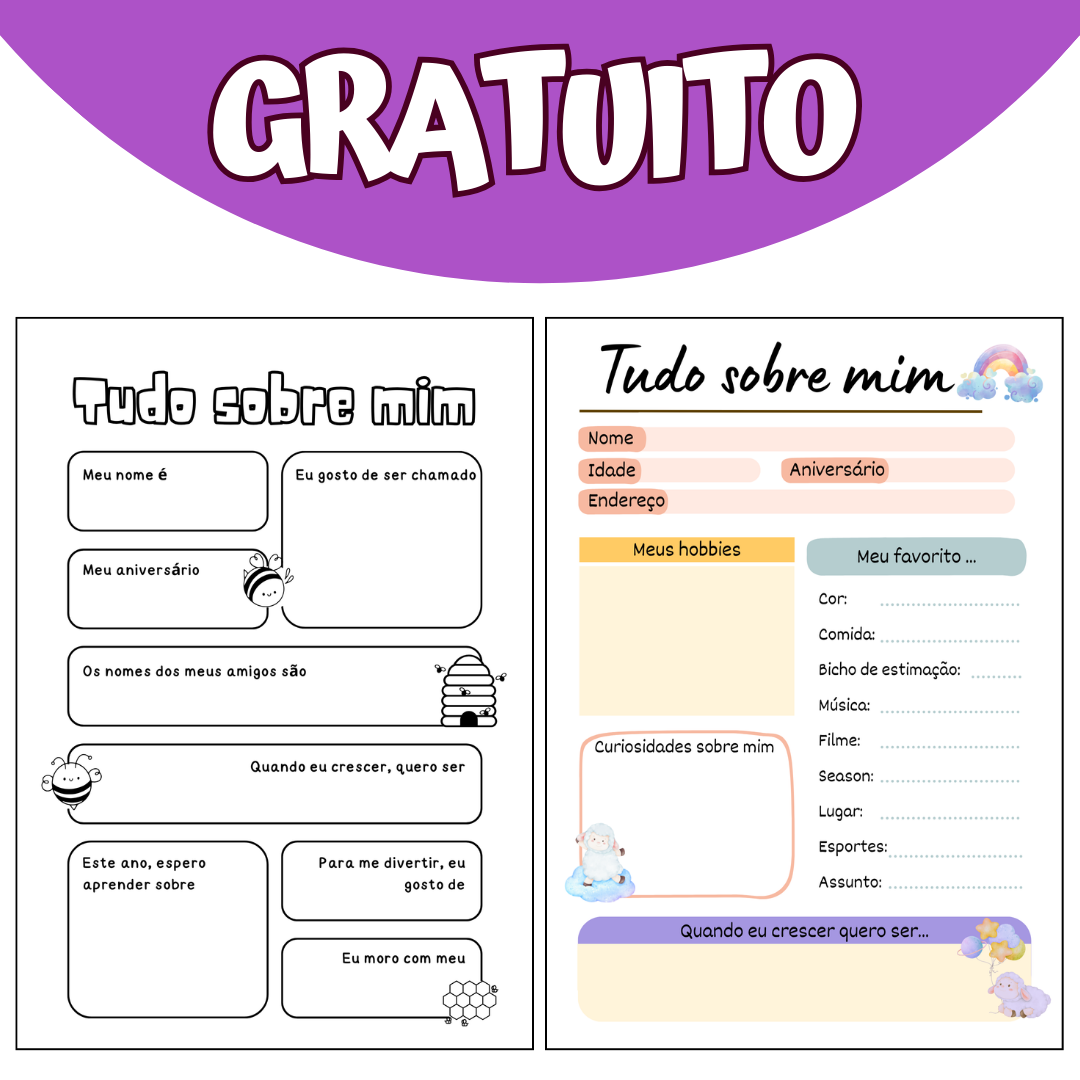 Tudo Sobre mim: Atividade