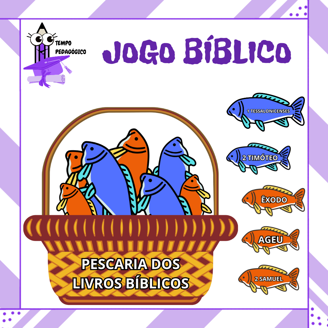 Pescaria dos Livros Bíblicos – Aprendizado Divertido e Interativo!