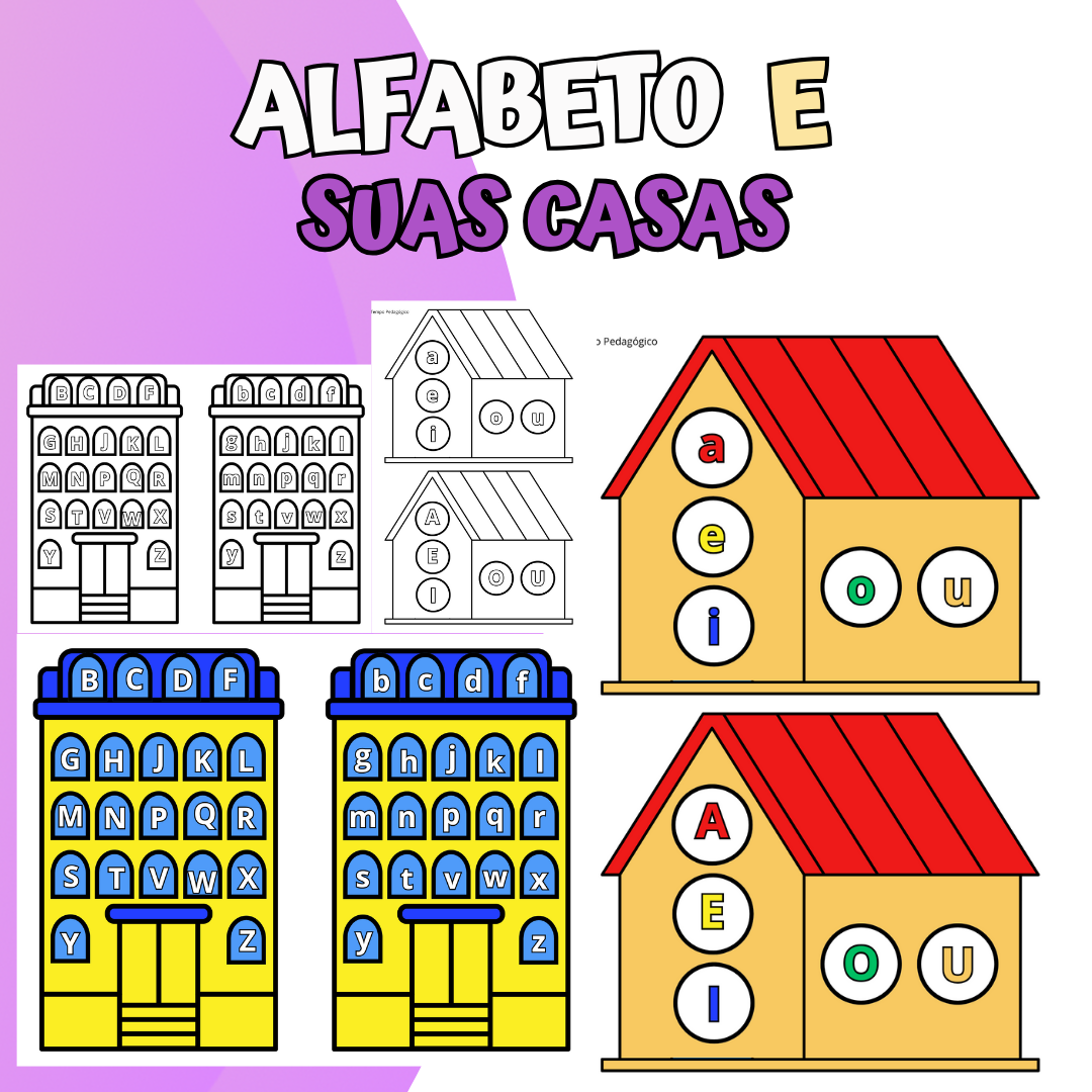 Alfabeto e Suas Casas