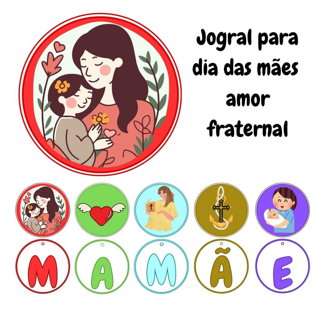 JOGRAL ACRÓSTICO PARA O DIA DAS MÃES