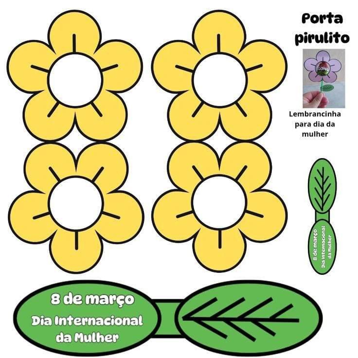 FLOR PORTA PIRULITO