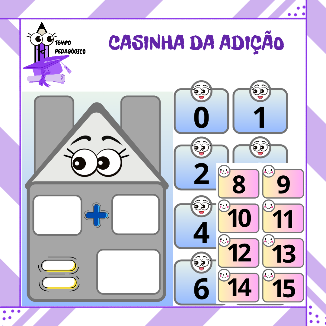 Casinha da Adição - 0 a 9