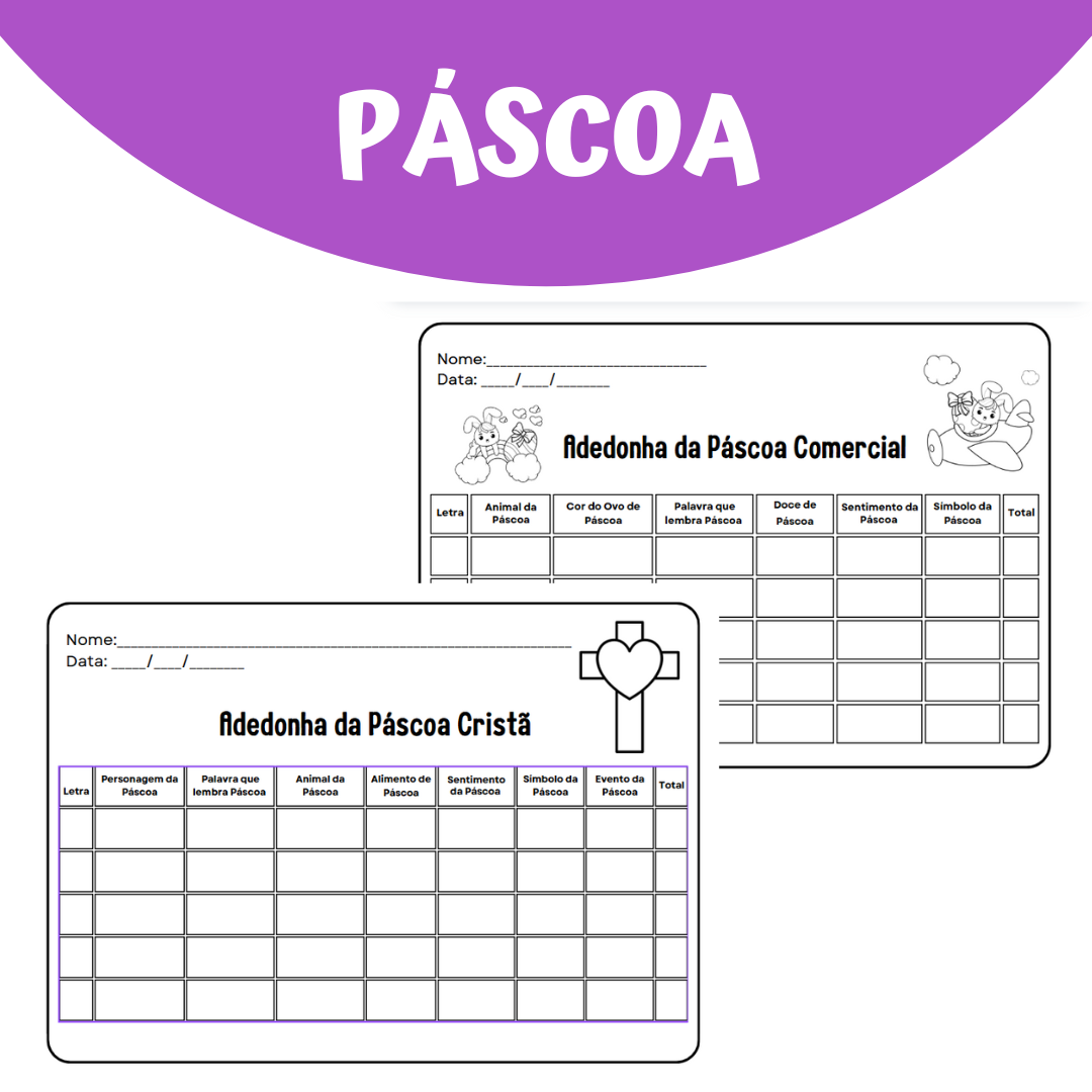 Adedonha de Páscoa – Jogo Educativo e Divertido!