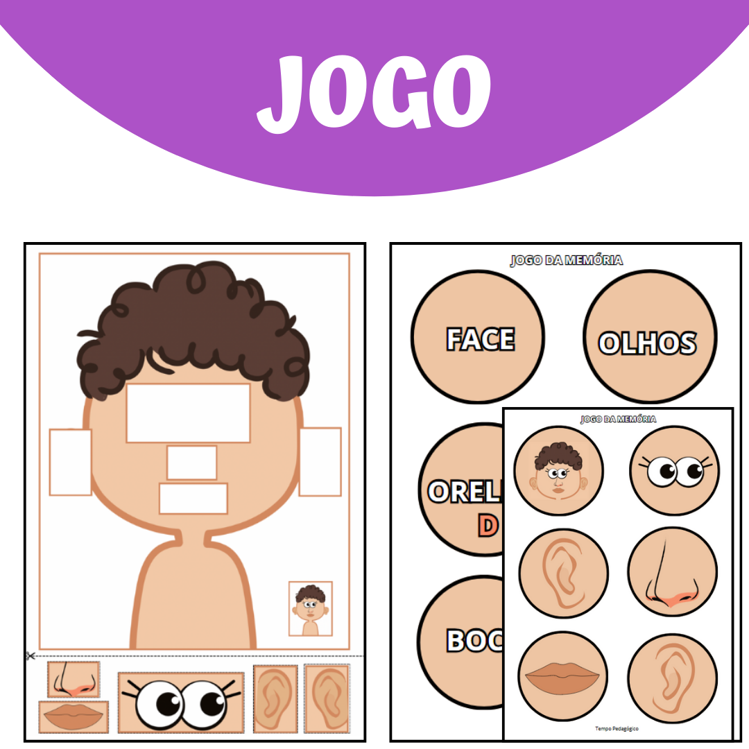 JOGO DE CORRESPONDÊNCIA FACIAL