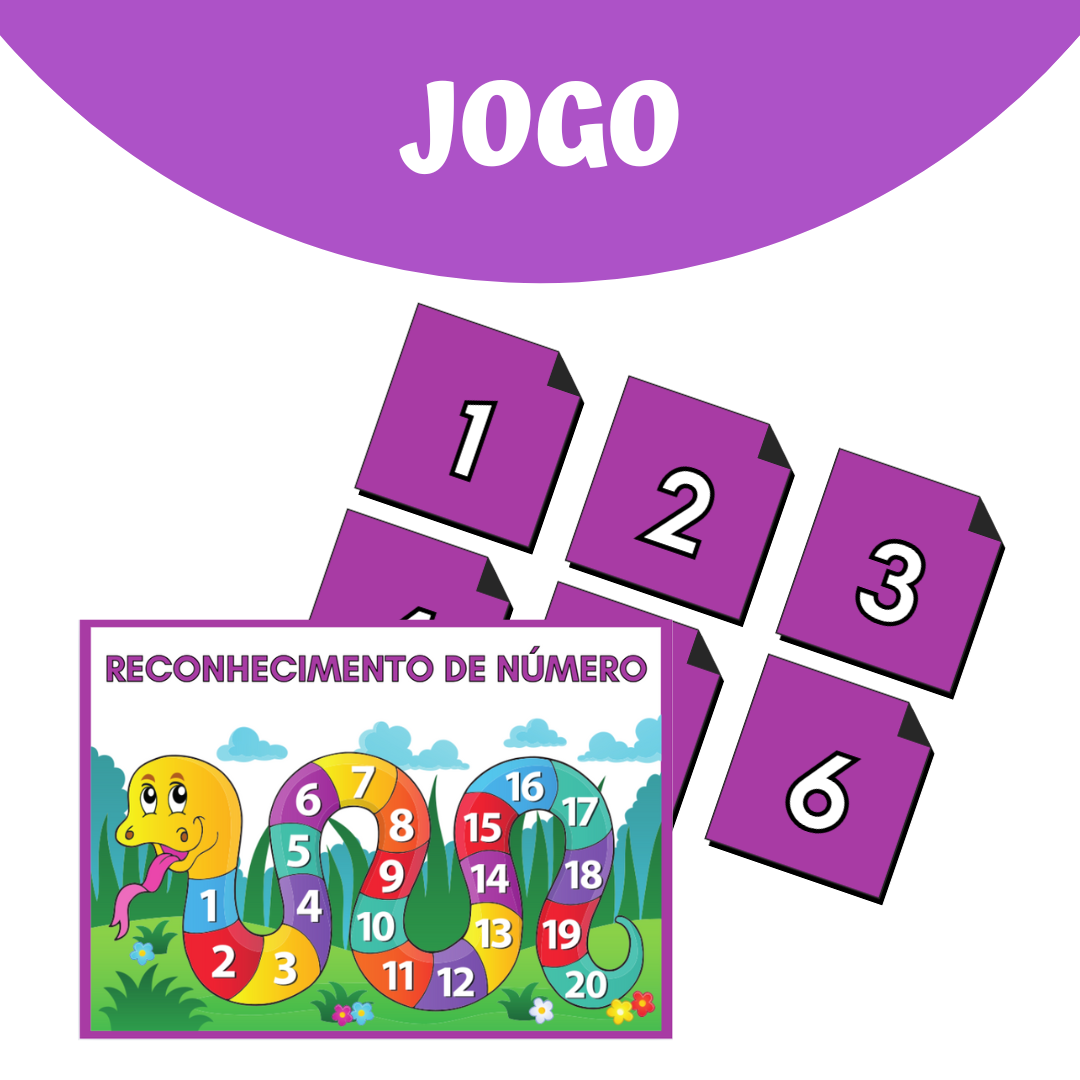 Jogo de Matemática de Reconhecimento de Números