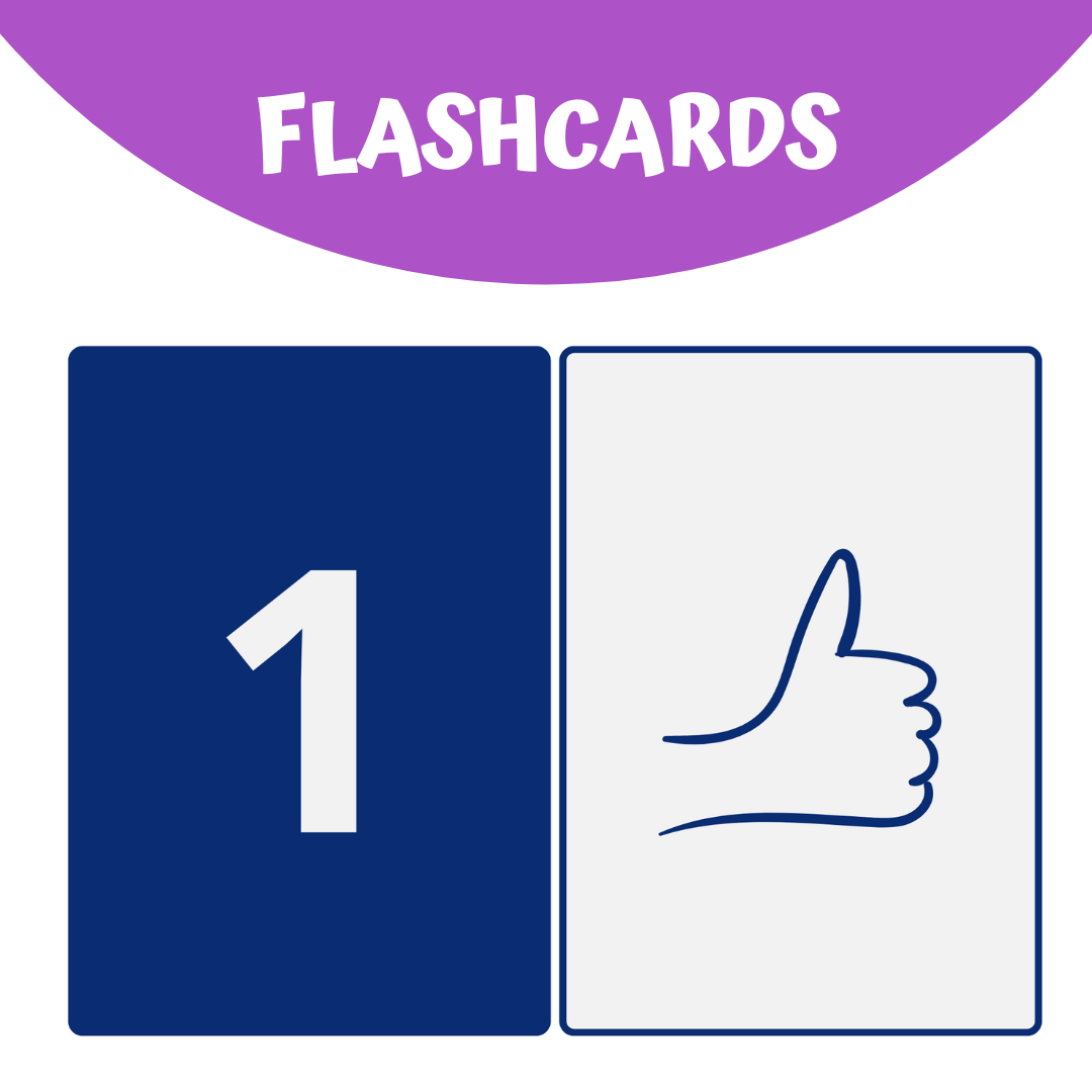 Numerais em libras língua brasileira de sinais