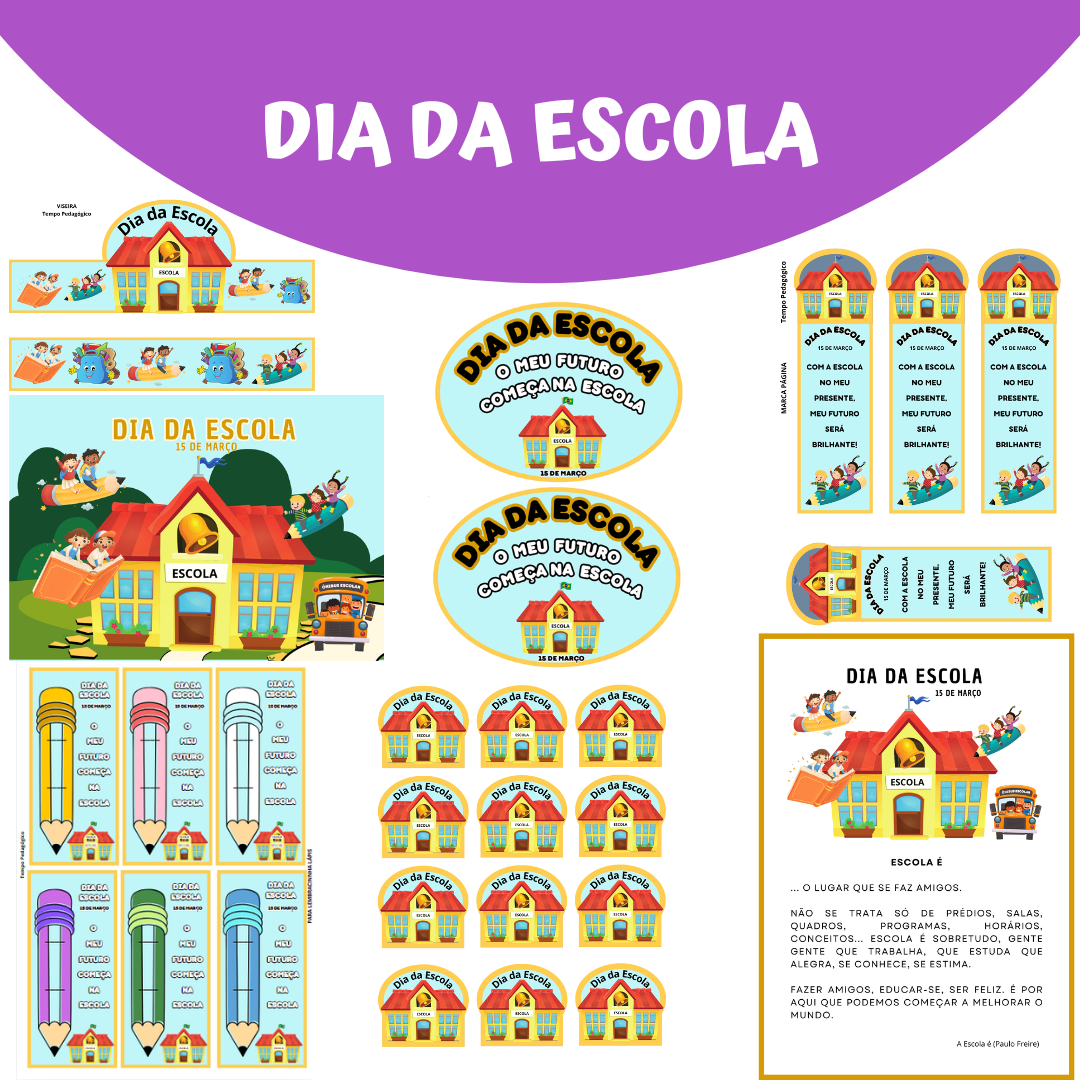 Kit Dia da Escola