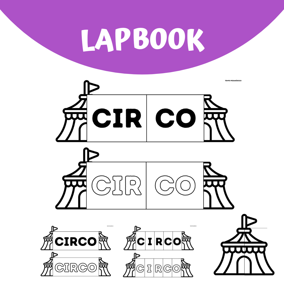 LAPBOOK INTERATIVO DIA DO CIRCO