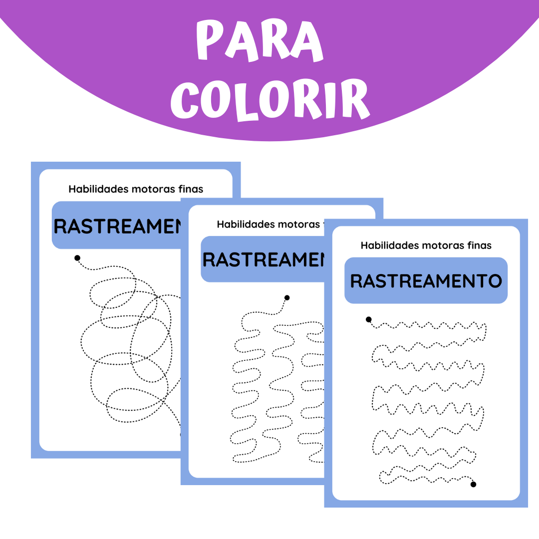 Rastreamento de Habilidades Motoras Finas - 18 páginas