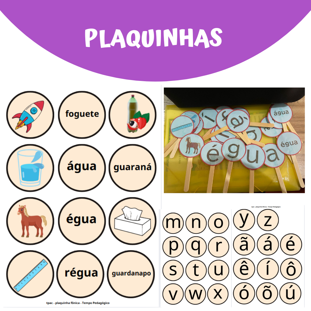 TPAC - Plaquinhas para uma Alfabetização Visual e Fônica