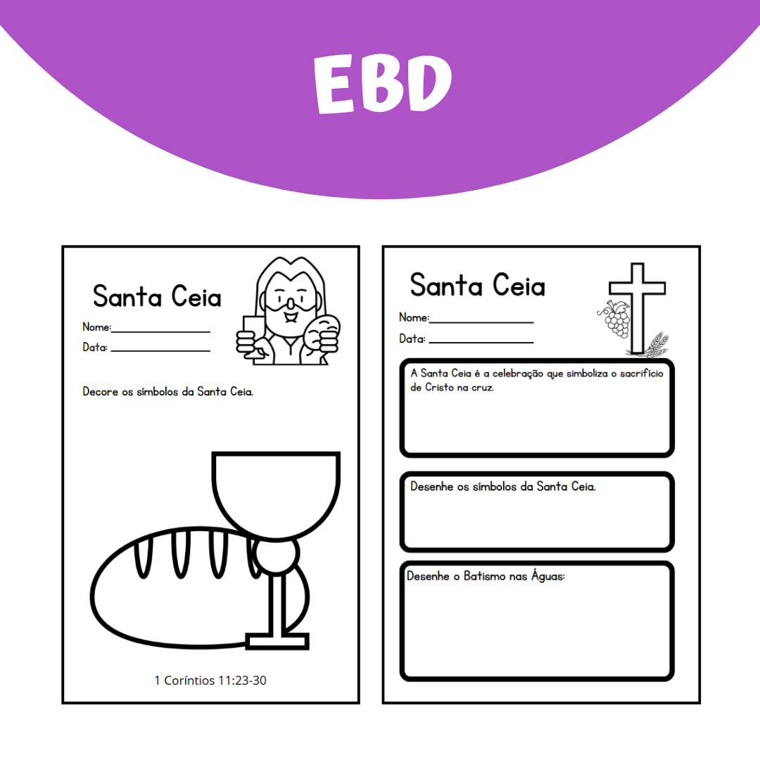 Atividade Santa Ceia