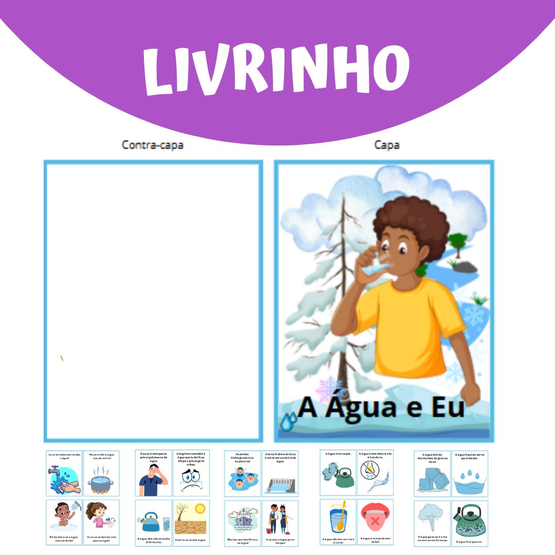 Livrinho - Descobrindo a Água - 42 páginas