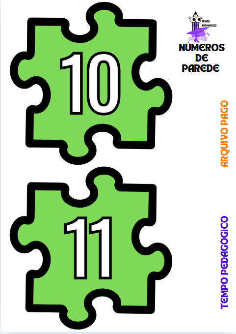 Quebra-Cabeça dos Números de 0 a 100 – Colorido por Dezenas - Imagem 3