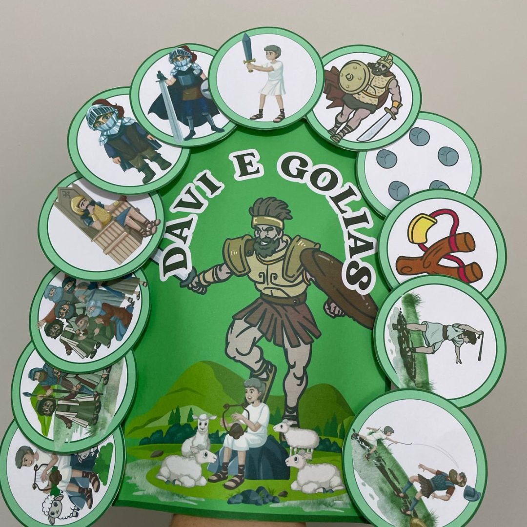 Luva de História - DAVI E GOLIAS!