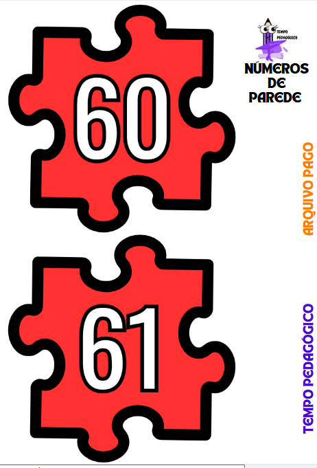 Quebra-Cabeça dos Números de 0 a 100 – Colorido por Dezenas - Imagem 5