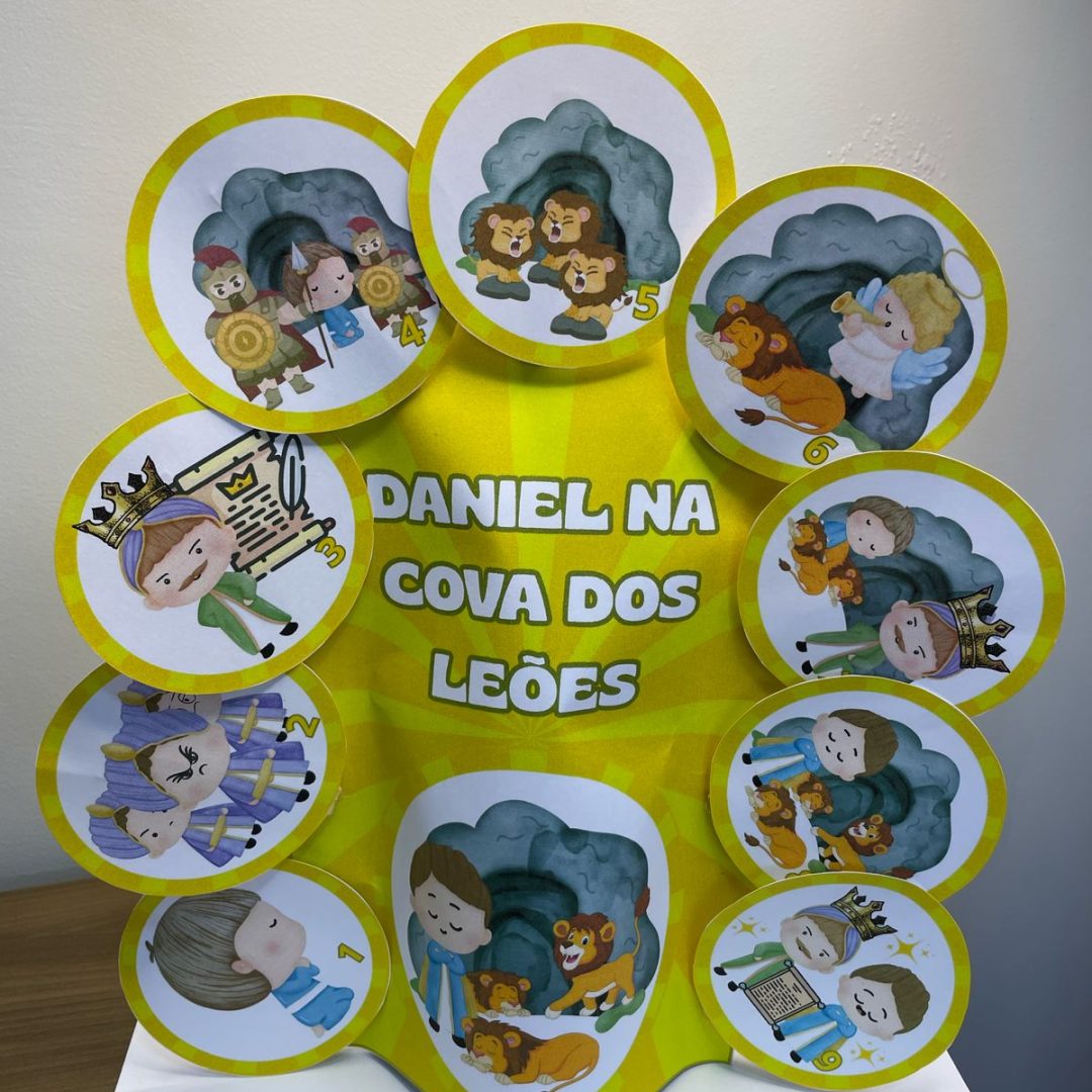Luva de História - Daniel na Cova dos Leões