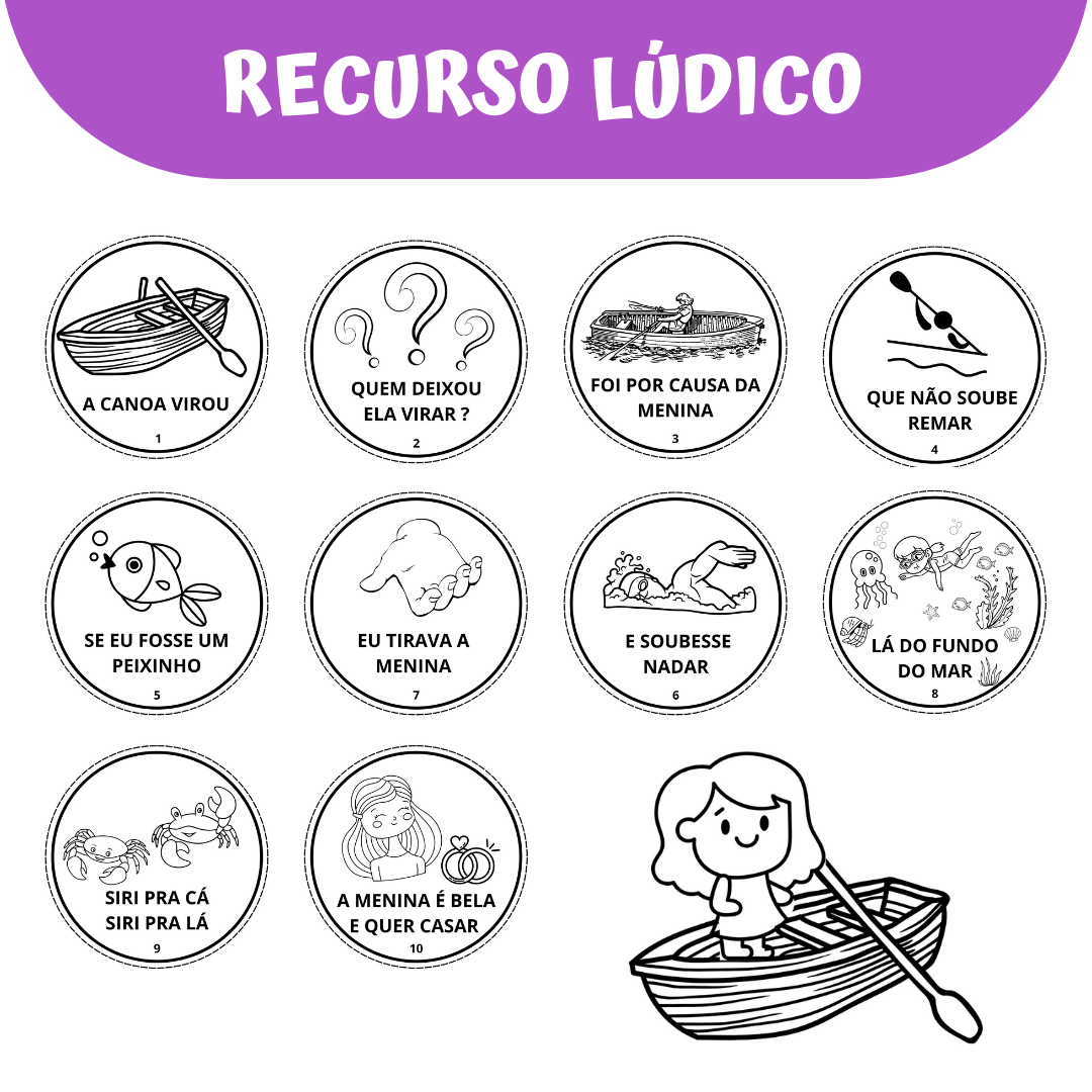 Cantar e Pintar: A Canoa Virou