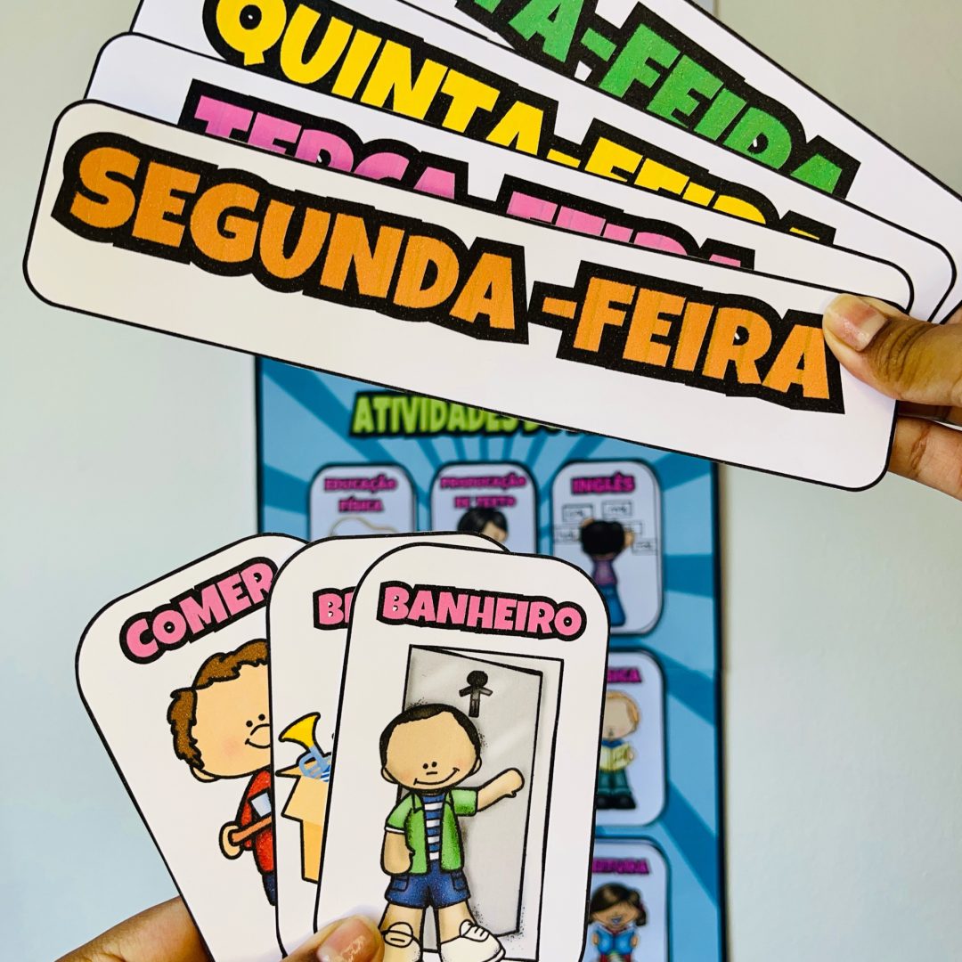 Painel de Rotina Escolar