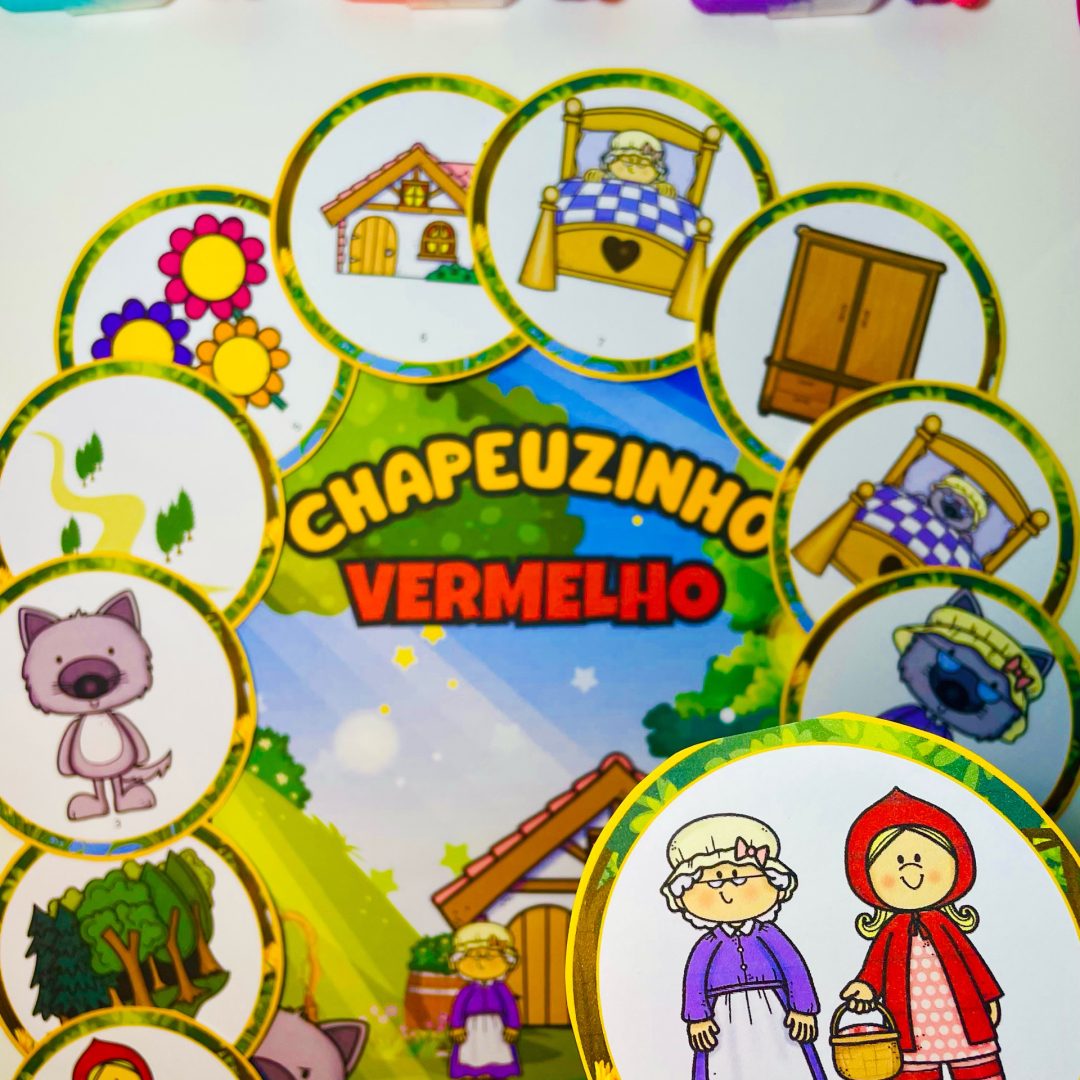 Luva de História: Chapeuzinho Vermelho