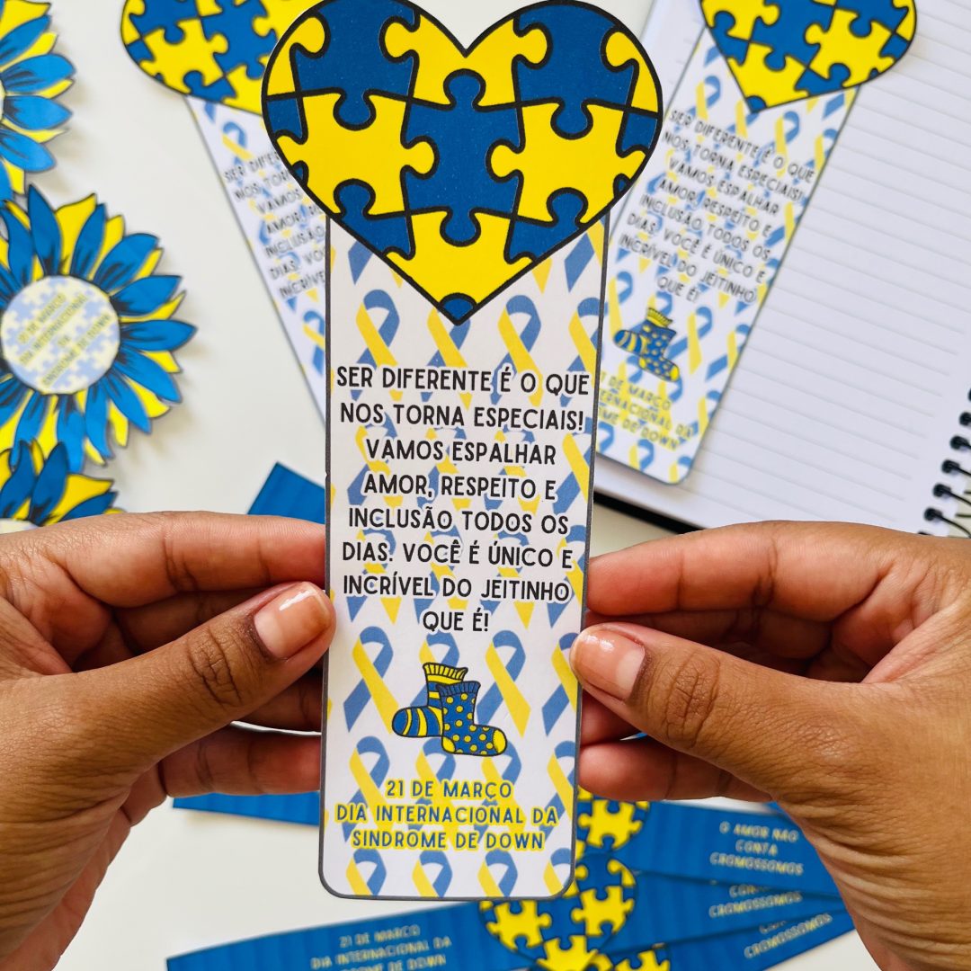 Lembrancinha Especial: Dia Internacional da Síndrome de Down