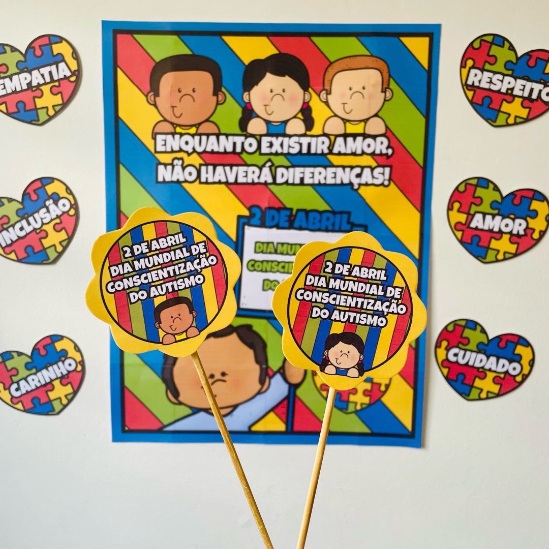 Kit Dia Mundial de Conscientização do Autismo