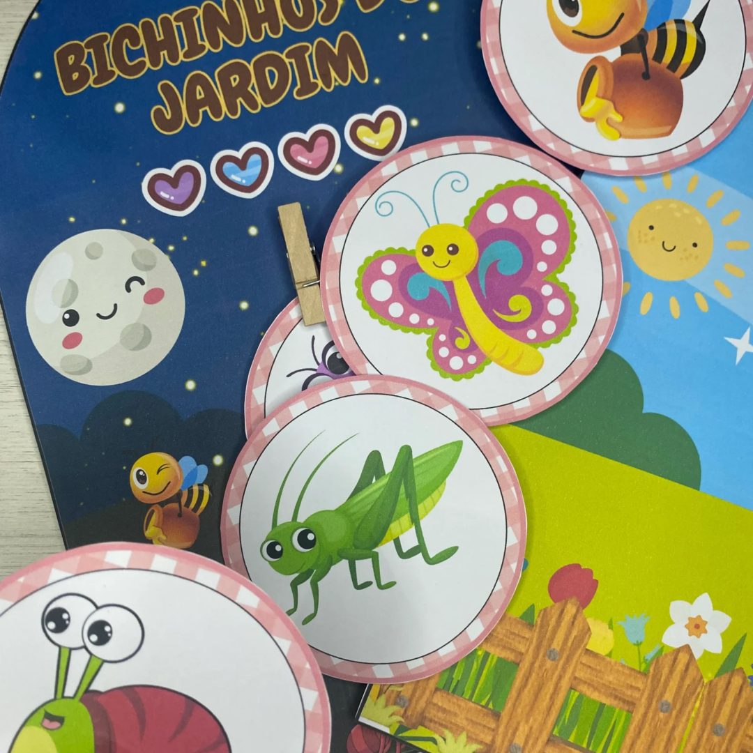 Luva Musical – Bichos de Jardim