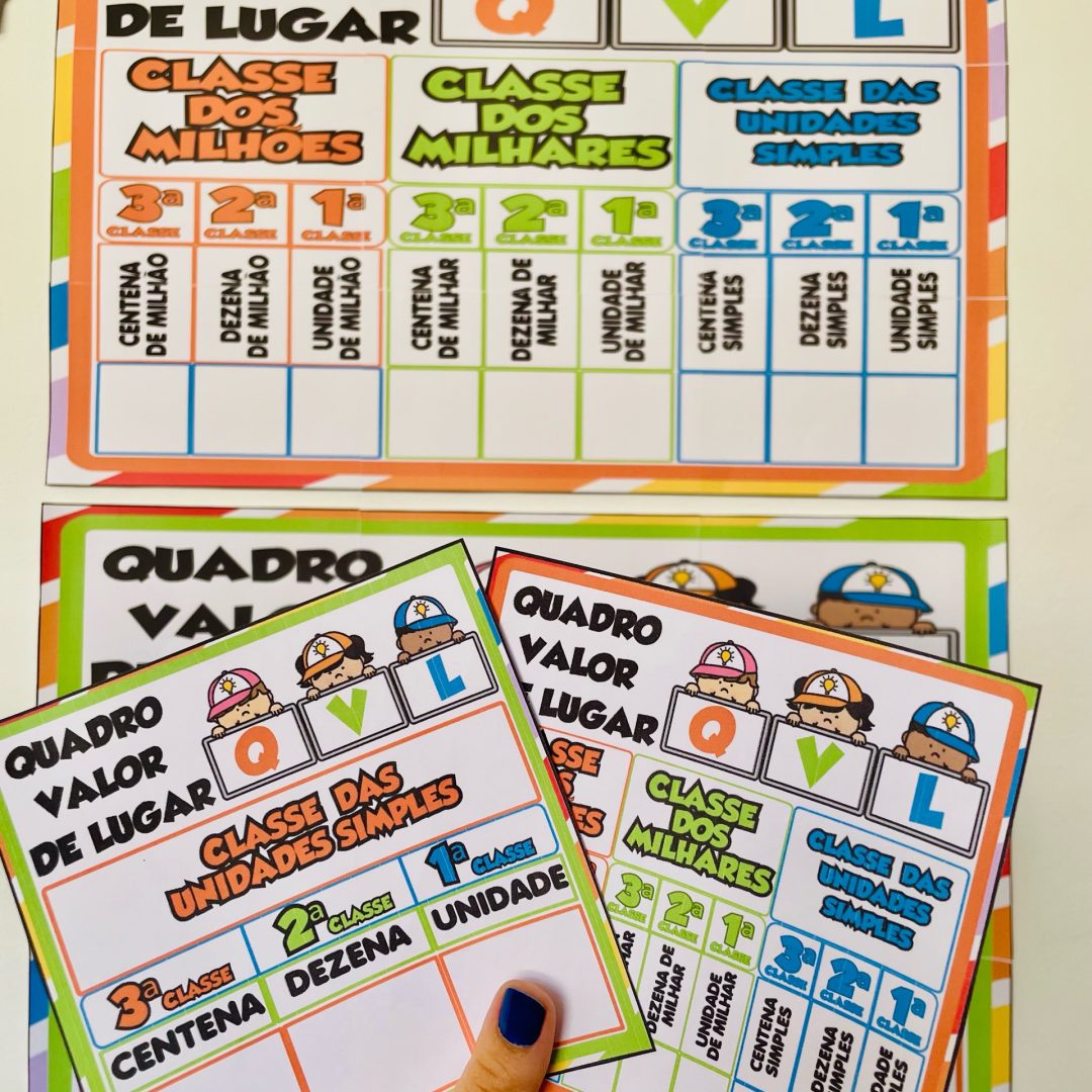 QVL - QUADRO VALOR DE LUGAR