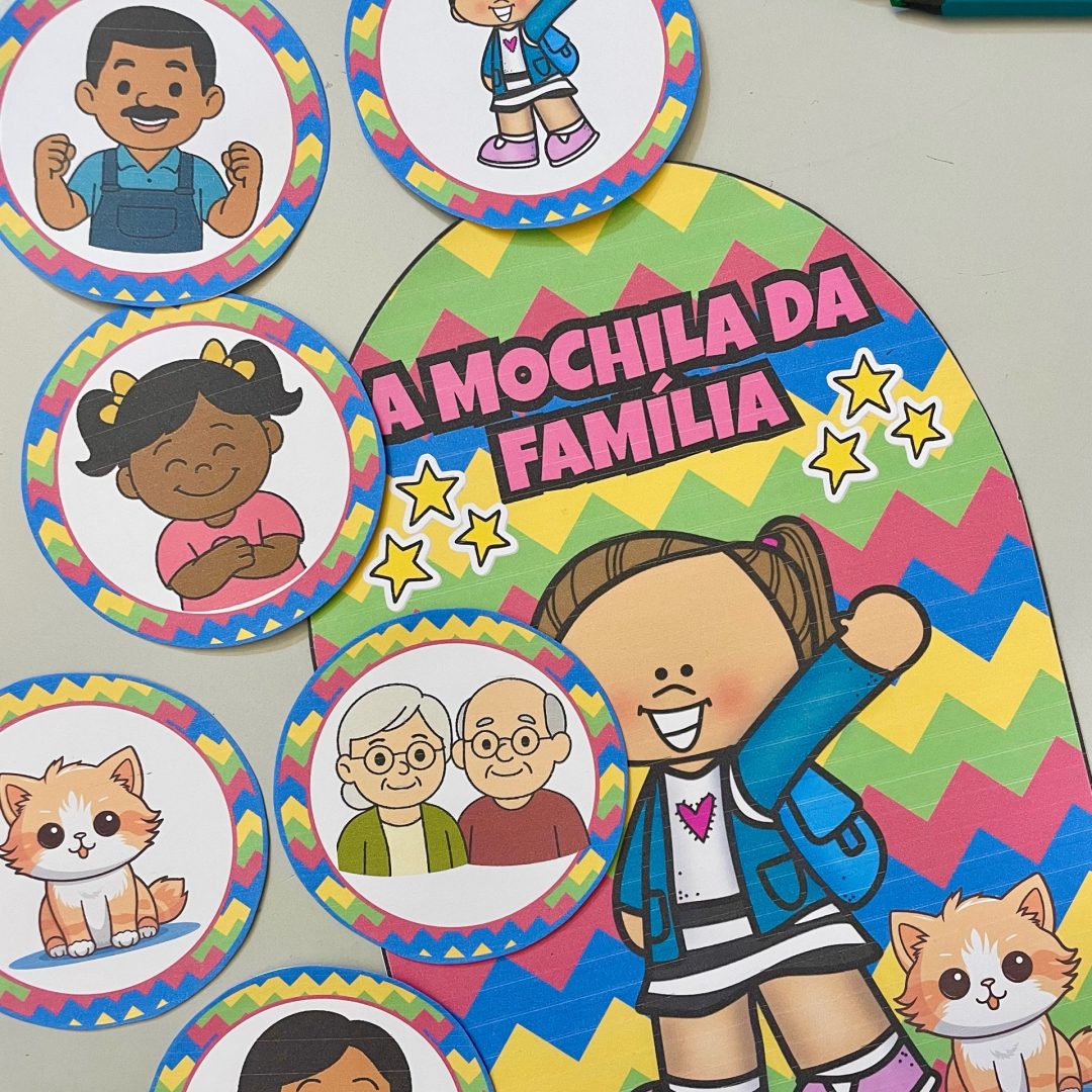 Luva de História: A Mochila da Família