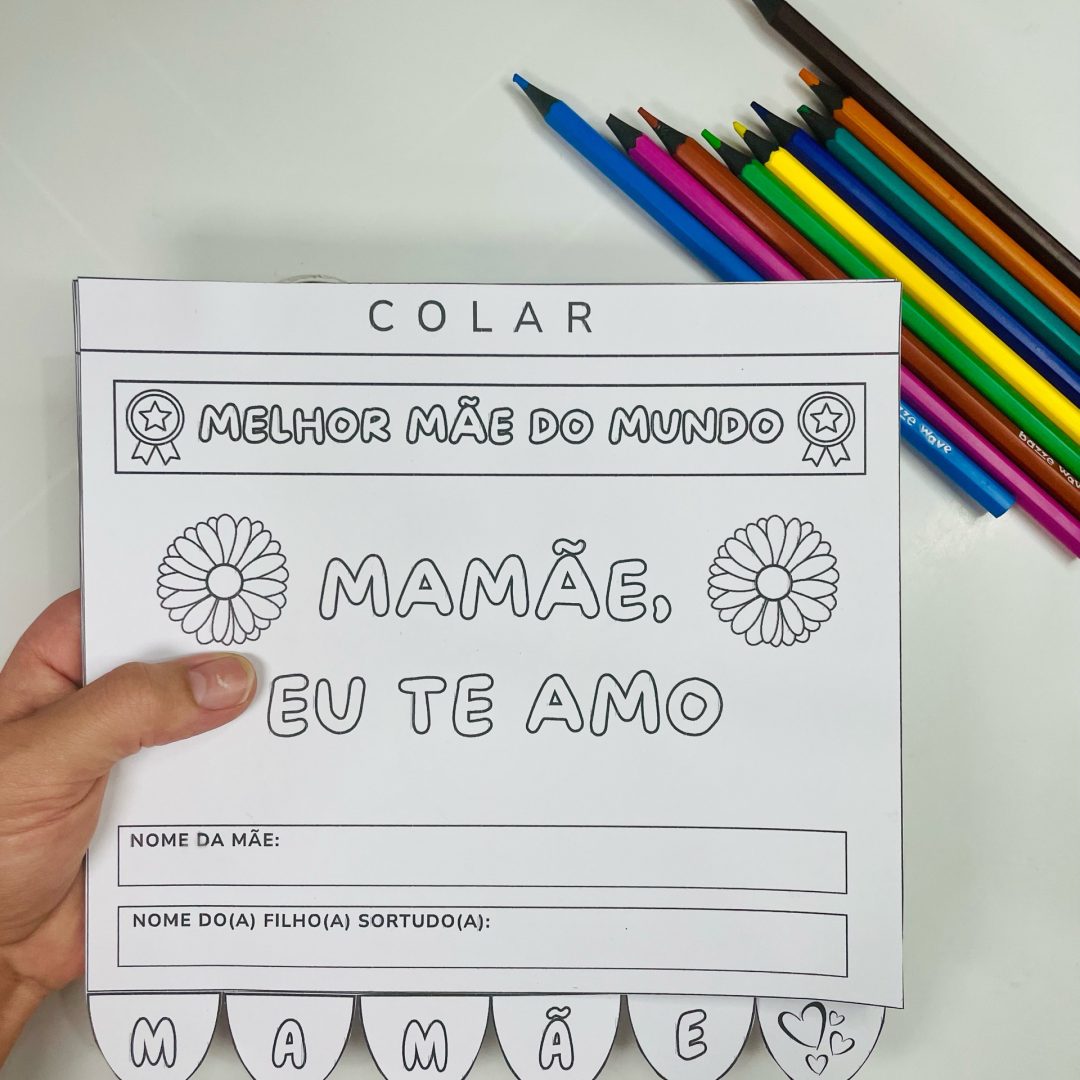Flipbook interativo dia das Mães