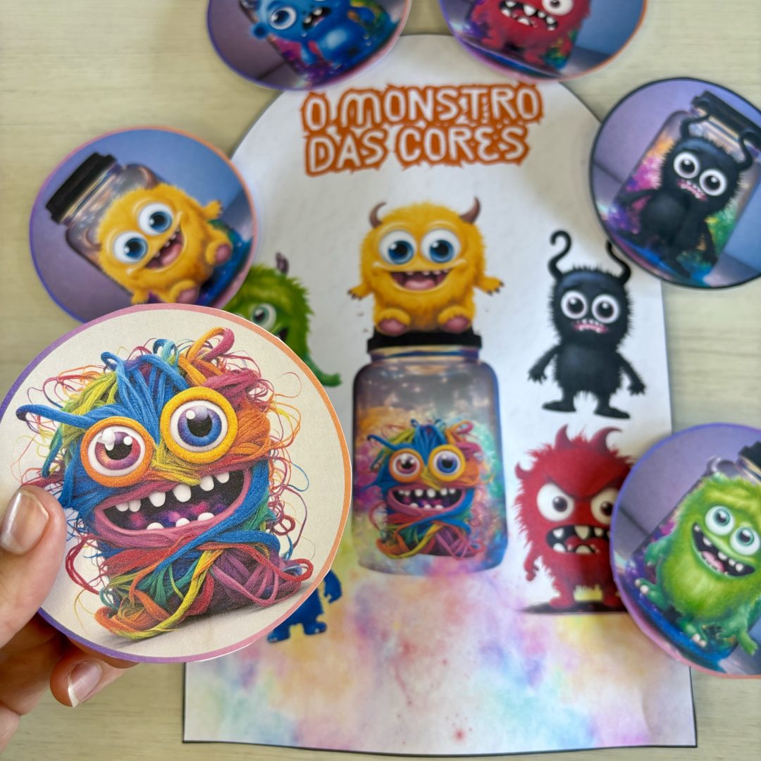 O Monstro das Cores: Explorando Emoções de Forma Divertida