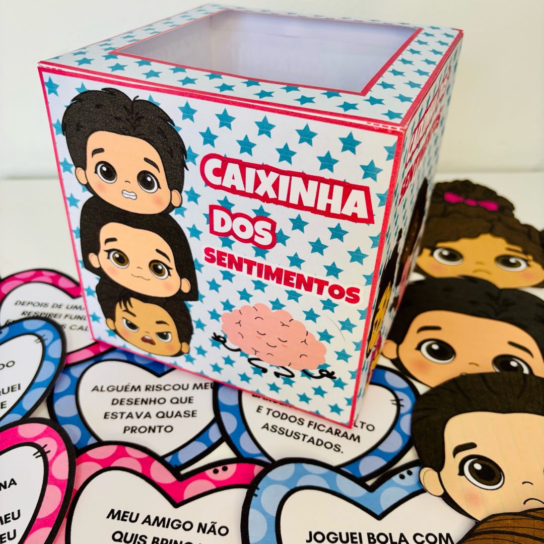 Caixinha dos Sentimentos - Recurso pedagógico criativo e interativo