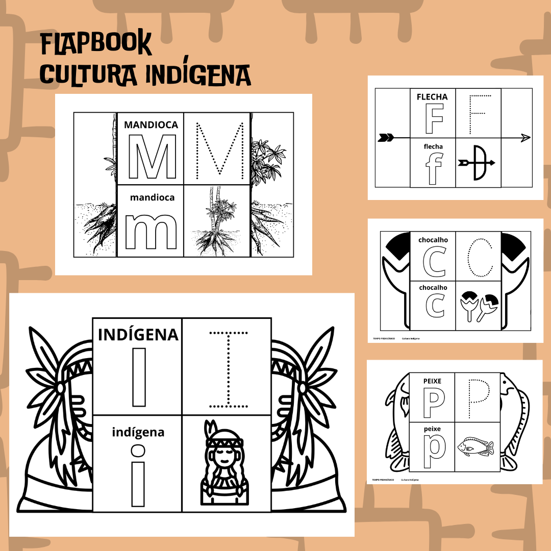 5 Flapbook - Cultura Indígena