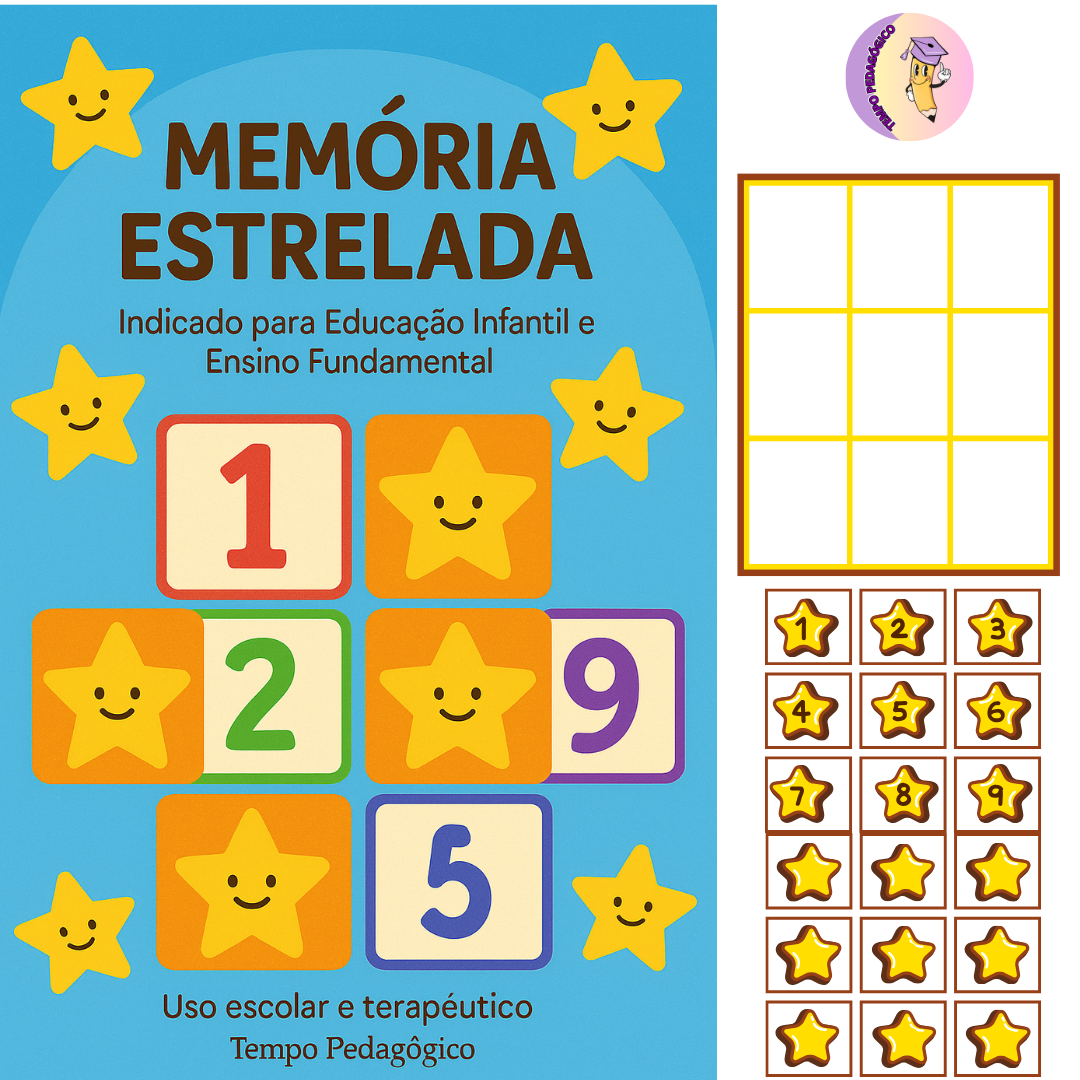 Jogo da Memória - Memória Estrelada