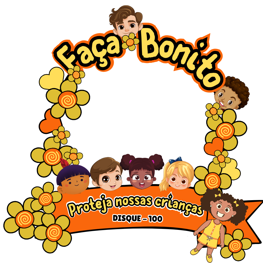 Moldura Fotográfica “Faça Bonito – Maio Laranja"