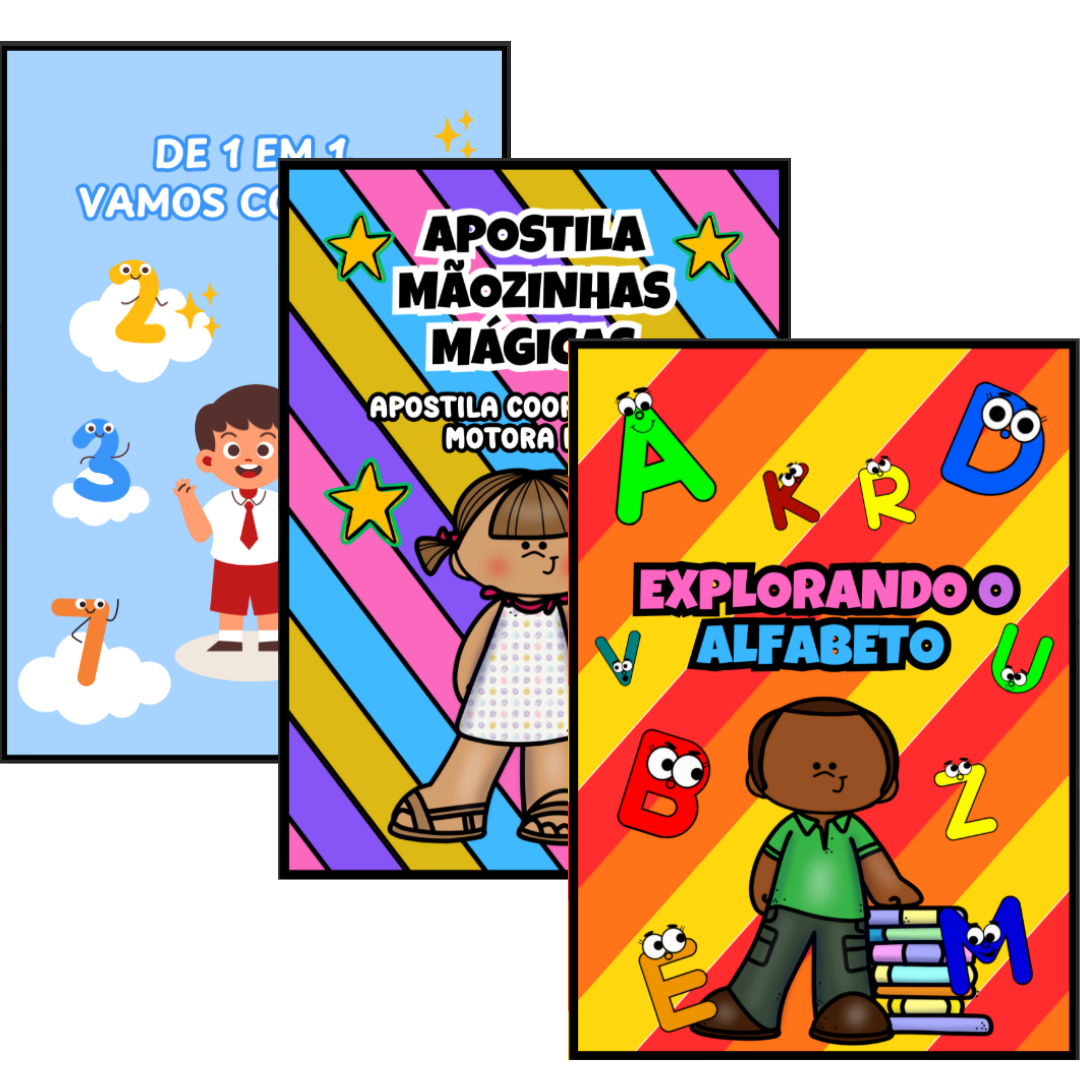 Combo de Apostilas Educativas – Aprender nunca foi tão divertido!