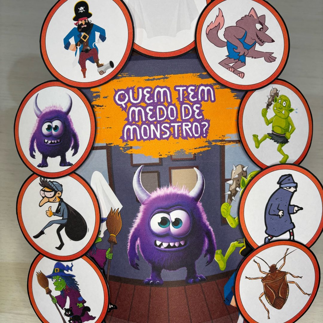 Luva de História - Quem Tem Medo de Monstro? Uma Aventura Divertida de Ruth Rocha!