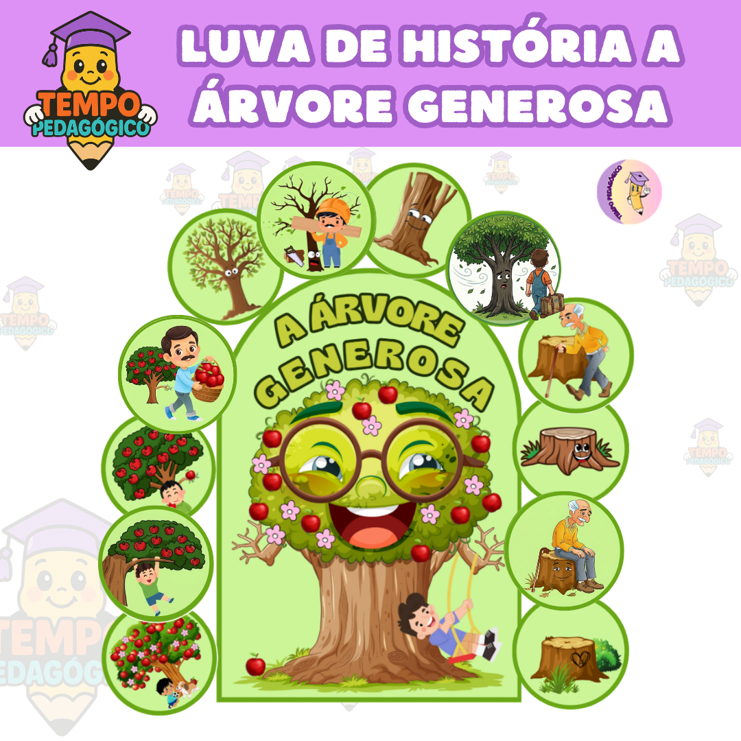Luva de História – A Árvore Generosa