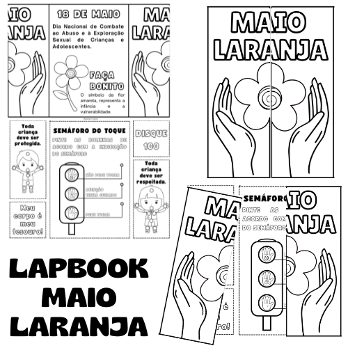 Lapbook - Maio Laranja