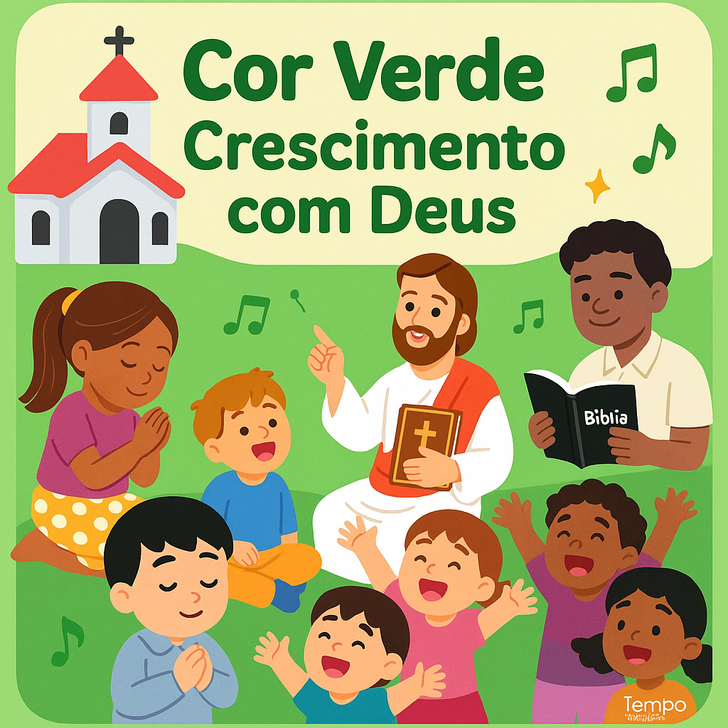 Plano da Salvação – CORAÇÃO Cor Verde: Crescimento na Vida Cristã