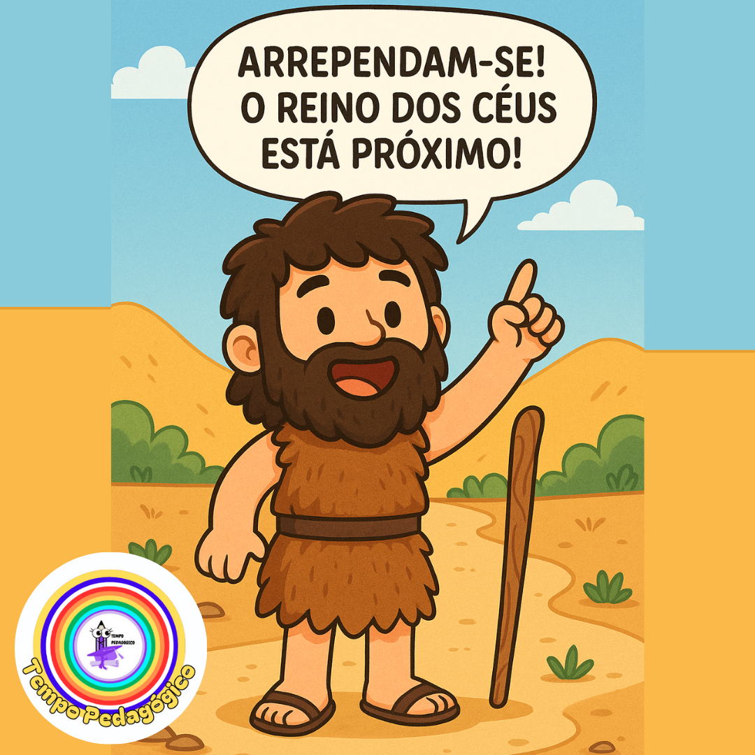 Quebra-Cabeça Gigante – João Batista (9 páginas A4)