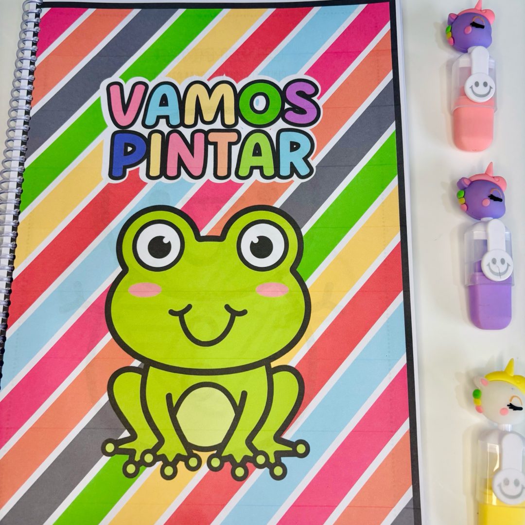 Apostila Vamos Pintar - 80 Desenhos