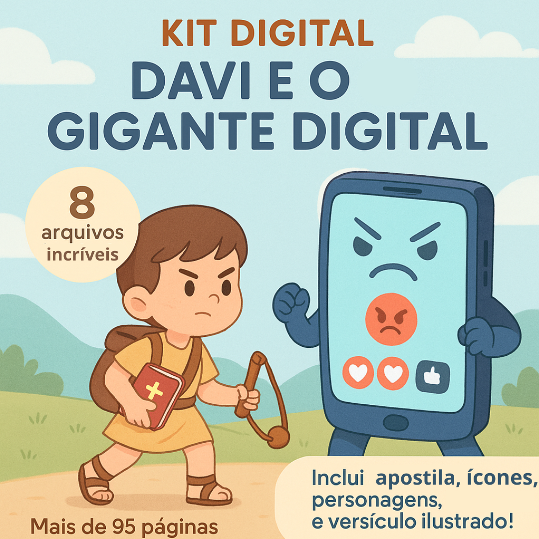 KIT COMPLETO DIGITAL – Davi e o Gigante Digital