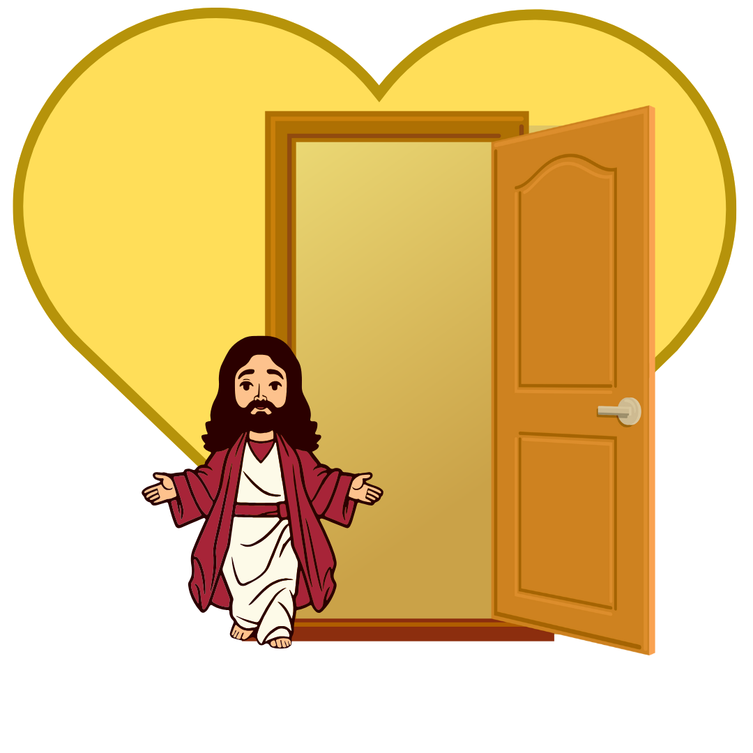 Plano da Salvação – CORAÇÃO Cor amarela ou dourado: A Promessa do Céu